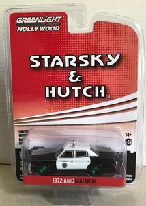 CHASE 1972 AMC Matador Starsky and Hutch 1:64 Greenlight 44955D GREEN MACHINE - Picture 1 of 5