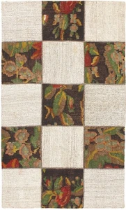 Traditional Vintage Hand Woven Carpet 3'10" x 6'5" Wool Kilim Area Rug - Picture 1 of 4