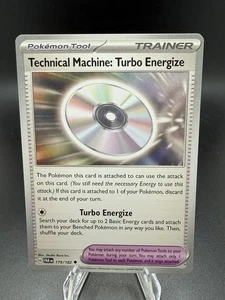 Pokemon TCG - Technical Machine: Turbo Energize 179/182 - Paradox Rift 2023 - Picture 1 of 2