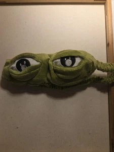 3D Trauriger Frosch Schlafmaske Natürlicher Schlaflidschatten Abdeckung Schatten Augenklappe - Bild 1 von 4