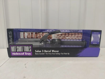 ¡Nuevo! Helen Of Troy Salón 3 Barriles Waver Con Nano Cerámica Modelo 510361 #2510 Foto 1 de 4