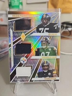 2023 Phoenix Regeneration Joe Greene/ Cameron Heyward/  Keeanu Benton /150 - Image 1 of 2