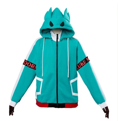 My Hero Academia Midoriya Izuku Disfraz Juegos con disfraces Sudadera con capucha Chaqueta Adulto L Foto 1 de 4