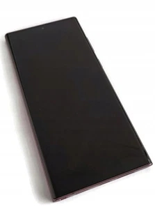 ORG Original LCD-Display mit Rahmen für Samsung Galaxy S22 Ultra Burgunder - Zdjęcie 1 z 4