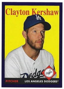 Tarjeta paralela púrpura 2019 Topps Archives Clayton Kershaw 51 #'d 173/175 Dodgers - Imagen 1 de 2