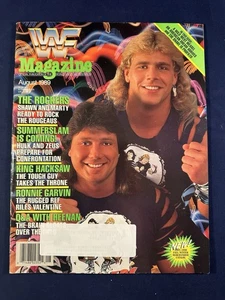 Revista WWF WWE agosto 1989 The Rockers Hulk Hogan Heenan Savage Zeus manga - Imagen 1 de 7