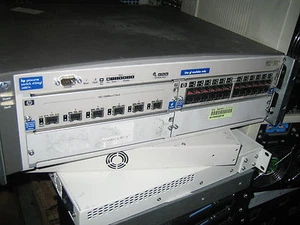 Module tissu commutateur HP J4887A ProCurve 4104GL + modules J4863A et J4852A - Photo 1/1
