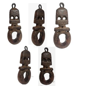 GO, Antique Wooden Ghurra Ethnic Art Used Butter Churner Key Neti from Nepal - Picture 1 of 6