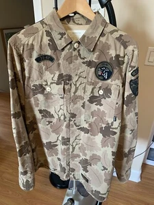 Vintage Neighborhood NBHD Military Jacket Shirt Camouflage Japan - Picture 1 of 3