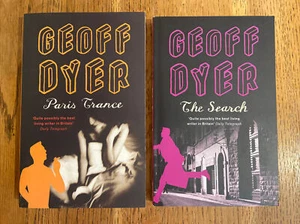 The Search - Paris Trance by Geoff Dyer SIGNED UK Abacus PB Set - VGC - Picture 1 of 10