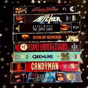 Horror & Thriller Classic VHS Collector Set - 8 Films!! - Picture 1 of 19