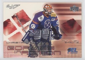 2001-02 Upper Deck DEL German Goalies in Action Christian Kunast #G8