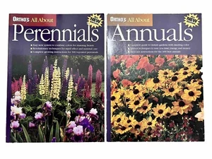 Orthos Plant Garden Book Lot Perennial, Annual, Easiest Flowers To Grow Set Of 3 - Imagen 1 de 4
