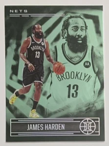 Panini Illusions James Harden Brooklyn Nets 2020-21 esmeralda verde paralelo #65! - Imagen 1 de 2