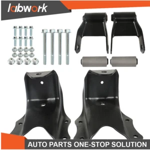 Labwork Rear Leaf Spring Shackle Bracket Repair Kit For Bronco Pickup F150 4WD - Picture 1 of 11