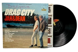 Jan & Dean Drag City 1963 Rock LP Liberty Stereo LST 7339 Little Deuce Coupe - Foto 1 di 6