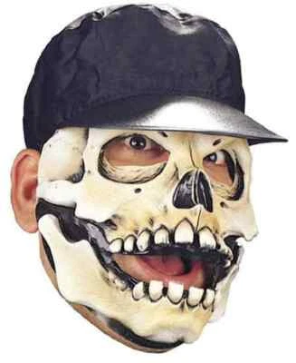 Little Raskull Mask Skull Skeleton Dress Up Halloween Adult Costume Accessory - Image 1 of 4