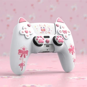 Silicone Anti-Slip Full Protection Grip Joystick Caps Sticker for ps5 Controller - Picture 1 of 10