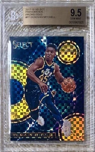Select Phenome Prizms Gold 2017/10 Donovan Mitchell RC BGS 9,5 - Imagen 1 de 2