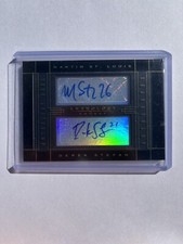 MARTIN ST. LOUIS DEREK STEPAN 2014-15 PANINI ANTHOLOGY HOCKEY DUAL AUTO /93