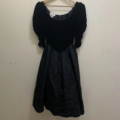 Vestido de novia vintage años 80 Jessica McClintock victoriano Gunne Sax hombro talla 7 Foto 1 de 4