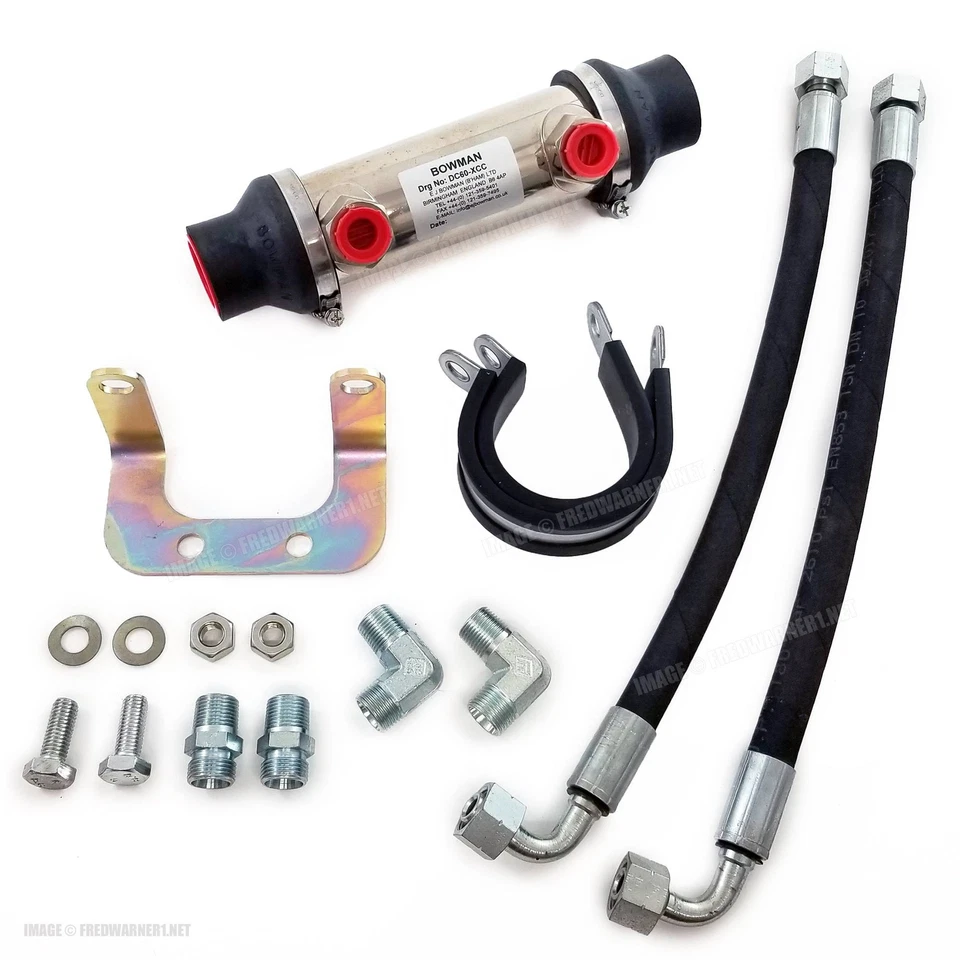 ZF Marine Transmission Cooler Kit 3311107001 for ZF 25 45 Hoses Bracket - Image 1 of 1