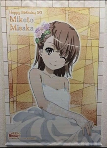 A Certain Scientific Railgun Toaru Majutsu No Index Misaka Mikoto B2 tapestry - Picture 1 of 1