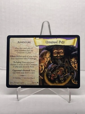 Unusual Pets Foil Promo #4 Mint Harry Potter Tcg - Image 1 of 2