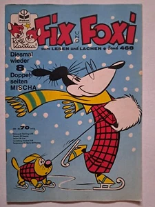 Rolf Kauka`s Fix + Foxi Nº468 de 1964 con páginas de colección + Mischa - Z1-2 Comic - Imagen 1 de 4
