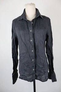 AJ ARMANI JEANS Woman Shirt Casual Vintage Linen Size 46 - Picture 1 of 8