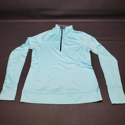 Tek Gear Dry-Tek Performance Zip-Front Jacket Plus Size M Teal & Blue - Image 1 of 4