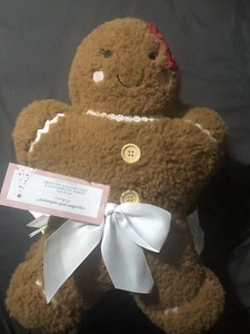 Cupcakes und Kaschmir Lebkuchen Junge und Mädchen Kissen 2er Set Weihnachten - Bild 1 von 3