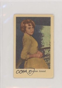 1958 Dutch Gum X Nr Set Francoise Arnoul #XNr.85 f5h