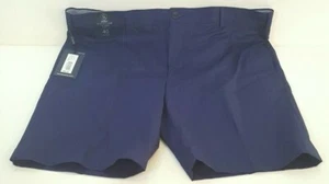 Hart Schaffner Marx Midnight Blue Flat Front Men's Shorts Size 40 NWT $89.50 - Picture 1 of 3