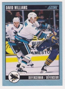 1992-93 Score Canadian David Williams (RC) #539