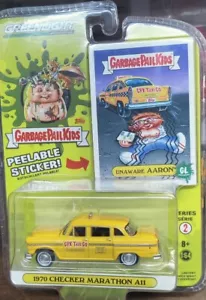 Greenlight 1970 Checker Marathon A11 taxi cabina cubo de basura niños 54030-F 2020 - Imagen 1 de 3