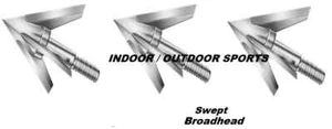 QAD Exodus SWEPT Broadhead 3 PK NEW - Picture 1 of 1