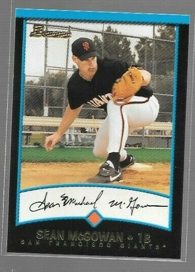 2001 Bowman Sean McGowan Rookie #324 Giants - Image 1 of 1