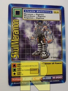 SkulMeramon MB-48 ® 1ª EDIZIONE ® Digimon BanDai 1999 ® Italiano ® Good - Imagen 1 de 2