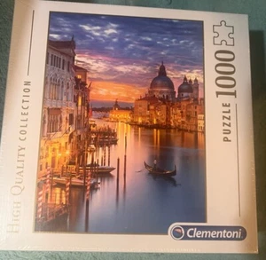 Clementoni Lighting Venace 1000 Piece Puzzle - Brand New Sealed - Picture 1 of 4
