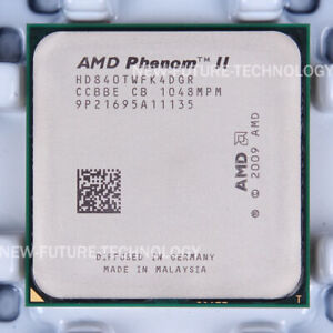 AMD Phenom II X4 840T (HD840TWFK4DGR) CPU 2000 MHz Processor 2.9 GHz Socket AM3