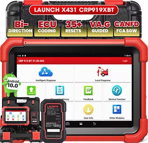 2025 LAUNCH X431 CRP919X BT PRO ELITE Car Diagnostic Tool B-idirectional Scanner - Picture 1 of 14