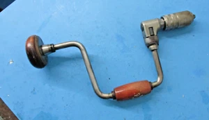 vintage Shelton No. 1110 ratcheting hand drill brace - Picture 1 of 10
