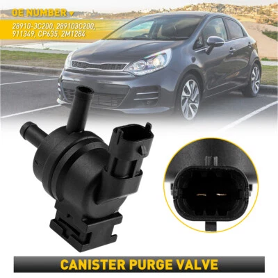 Nueva válvula solenoide de purga de bote de vapor para Kia Rio 2012-2019 2014-18 Kia Forte Foto 1 de 4