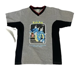 Vintage Pokémon Water Team Shirt Medium Made In USA 2000 Nintendo - Picture 1 of 6