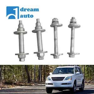 Set of 4 Front Control Arm Adjustment Bolt for Toyota TACOMA 4RUNNER FJCRUISER - Picture 1 of 11