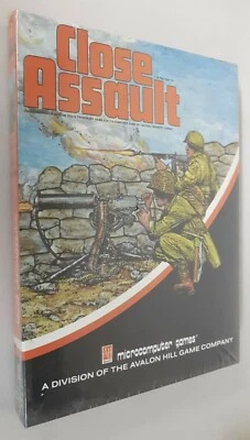 SEALED Close Assault by Avalon Hill Micro-Computer Games Apple II+,IIe,IIc,IIgs - Image 1 of 2