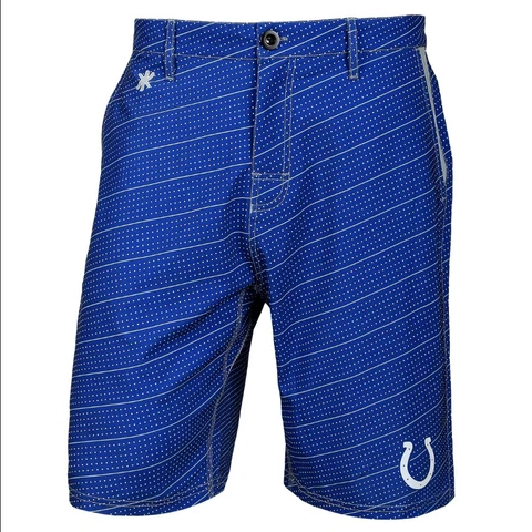 Forever Collectibles NFL Men's Indianapolis Colts Dots Walking Shorts Cover