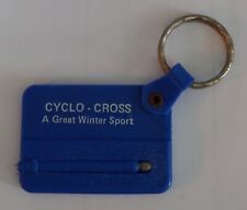 Vintage Cyclo-cross Keyring Fob with Pen