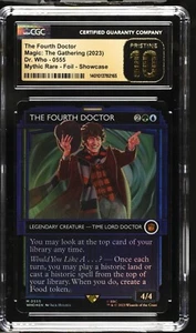 MTG The Fourth Doctor Showcase FOIL Universes Beyond: Doctor Who CGC 10 Pristine - Picture 1 of 2
